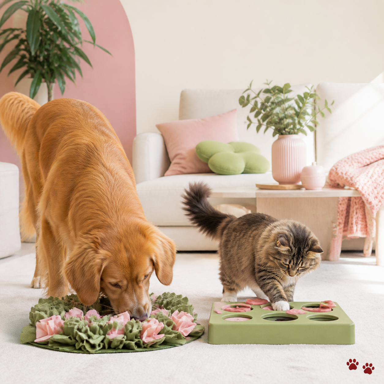 Jeux intelligents et activités pour animaux