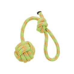Corde de jeu avec balle tressee — TRIXIE — vue 1