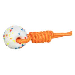 Jouet pour chien light et ball en eps avec corde — TRIXIE — vue 1