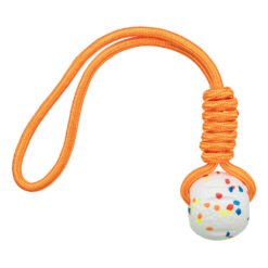 Jouet pour chien light et ball en eps avec corde — TRIXIE — vue 2
