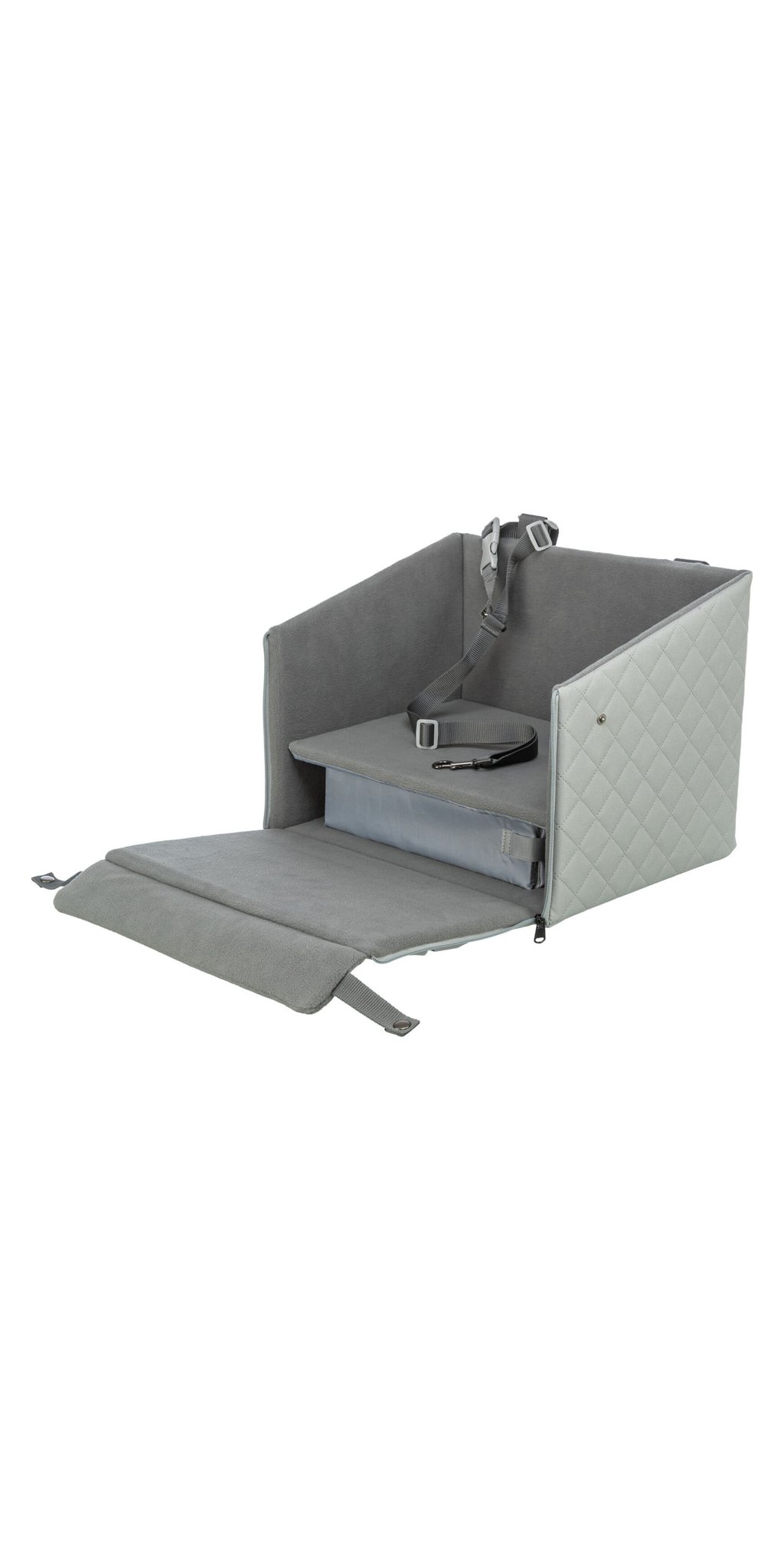 Siege sureleve pour chiens avec fixation par ceinture et laisse courte — TRIXIE — vue 2